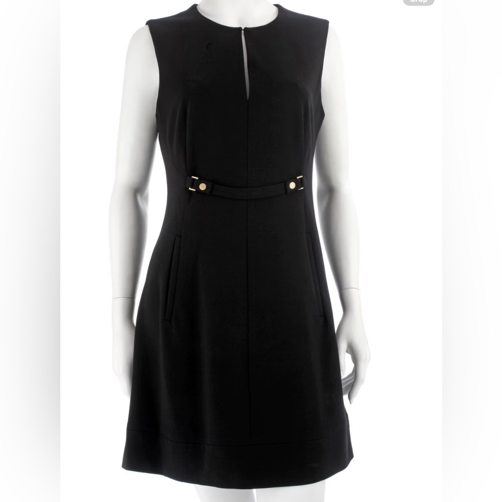 Diane Von Furstenberg Black Mini Dress